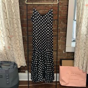 Caroline Constas polka dot dress